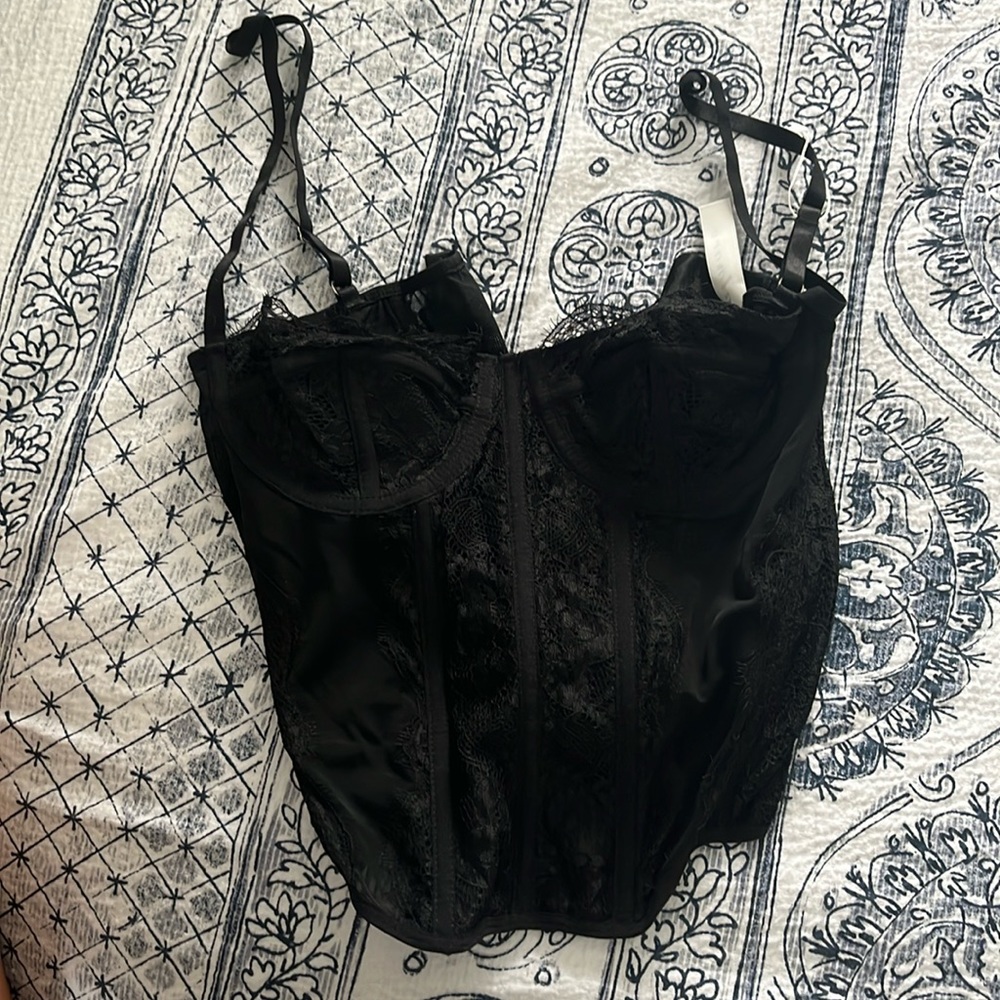 Black Corset Top size M